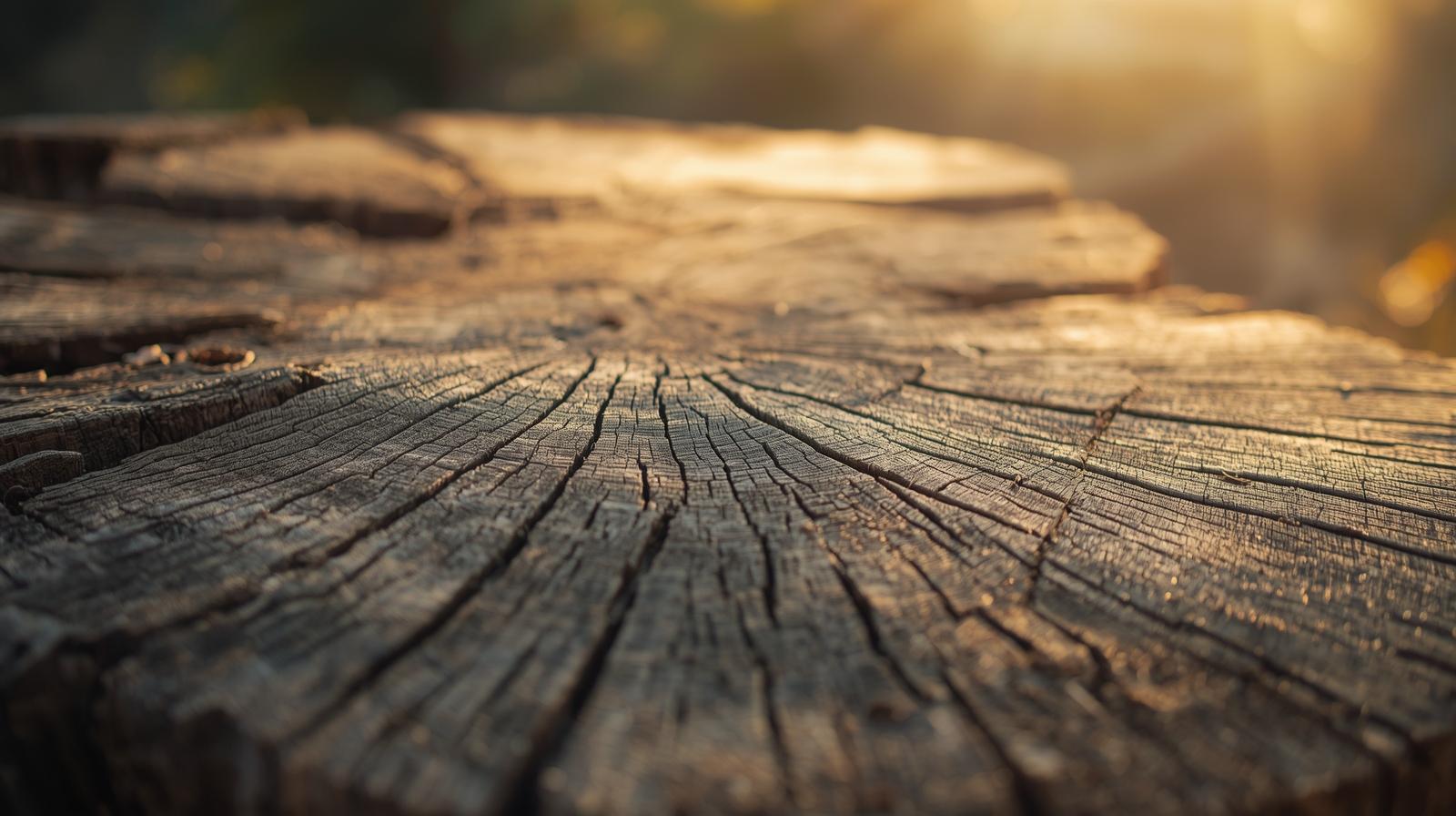 Mountain lot tree and stump work after snowmelt in Colorado
